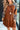 Brown Waffle Knit Leopard Patchwork Long Sleeve Dress-0