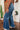 Coffee High Waist Button Fly Seamed Raw Hem Flare Jeans - Street Rider Apparel