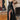 Satin Fitted Gown With Beaded Lace Details-0