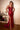 Stretch Satin Glitter & Lace Fitted Gown-3
