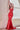 Fitted Glitter & Lace Stretch Satin Gown-4
