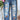 Distressed Football Straight Jeans - Street Rider Apparel