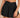 Crossover High Waist Swim Skort-0