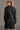Black Zip up Collared Ribbed Patchwork Sweatshirt Dress with Pockets - Street Rider Apparel