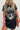 Graphic Round Neck Short Sleeve Tee Dress - Street Rider Apparel