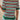 Dark Green Striped Pattern Contrast Trim Pointelle Knit T Shirt-1