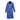 Milly Women's Leather Double Breasted Long Coat Blue-0