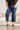 RFM Full Size Tummy Control High Waist Raw Hem Jeans - Street Rider Apparel