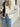 Contrast Open Front Long Sleeve Cardigan - Street Rider Apparel