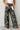 Green Camo Denim Cargo Wide Leg Pants - Street Rider Apparel