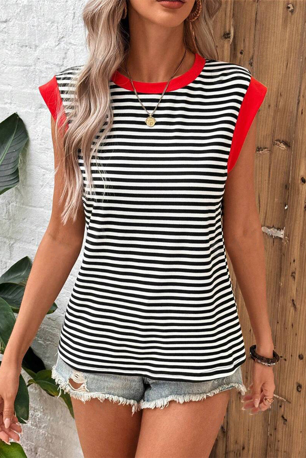 Zebra Edge Tank Top-4