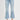 RISEN Full Size Raw Hem Distressed Cropped Flare Jeans Plus Size