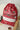 Fiery Red Christmas Drawstring Large Gift Bag-4