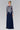 Lace Embellished Floor Length Dress with Sheer Sleeve-2