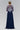 Lace Embellished Floor Length Dress with Sheer Sleeve-3