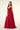 V-Neck Floral Embroidery Embellished Bodice Glitter Mesh Long Dress-4