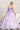 3D Floral Applique and Jewel Embellished Glitter Mesh Quinceanera Dress-2