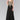Full Embroidered Top Chiffon Long Dress with Sheer Back-1