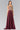 Full Embroidered Top Chiffon Long Dress with Sheer Back-5
