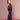 Cross Strap Neckline Jersey Mermaid Long Dress w/ Slit-0