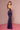 Cross Strap Neckline Jersey Mermaid Long Dress w/ Slit-0