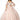 V-Neck Glitter Mesh Ball Gown w/ Cape Sleeve-0