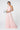 High-Neck Chiffon Ruched-Bodice A-Line Long Dress-6