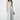High-Neck Chiffon Ruched-Bodice A-Line Long Dress-0