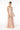Glitter Print Mesh Cut-Away Shoulder A-Line Dress-7