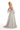 Sheer Waistline V-Neck Glitter Mesh Prom Dress w/ Detachable Mesh Sleeve-2