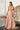 Sheer Waistline V-Neck Glitter Mesh Prom Dress w/ Detachable Mesh Sleeve-1
