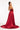Full Rhinestone Bodice Lace-Up Back Satin Prom Dress w/ Waistband-2