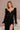 Puff Shoulder 3/4 Sleeves Feather Velvet Mermaid Dress-2