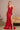 Sequin Embroidery Cut-out Back Mermaid Dress w/ Side Slit-0