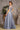 Metallic Embroidery Sheer Neckline Glitter Crepe A-line Long Dress-1
