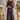 Bead Sheer Bodice Mesh A-line Long Dress w/ Sheer Puff Sleeves-4