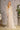 Bead Sheer Bodice Mesh A-line Long Dress w/ Sheer Puff Sleeves-0