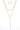 Dainty Layered Chain Lariat Necklace Ball Earrings Set-0