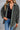 Gray Corduroy Trim Elbow Patch Sherpa Jacket-4