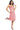 Strapless Chiffon Short Dress with Floral Accent and Satin Waistband-5
