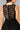 Sleeveless Short Dress with Lace Bodice and Sheer Waistline-4