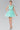 Sleeveless Short Dress with Lace Bodice and Sheer Waistline-7