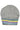 HARMONT & BLAINE GRAY MEN'S BEANIE-0