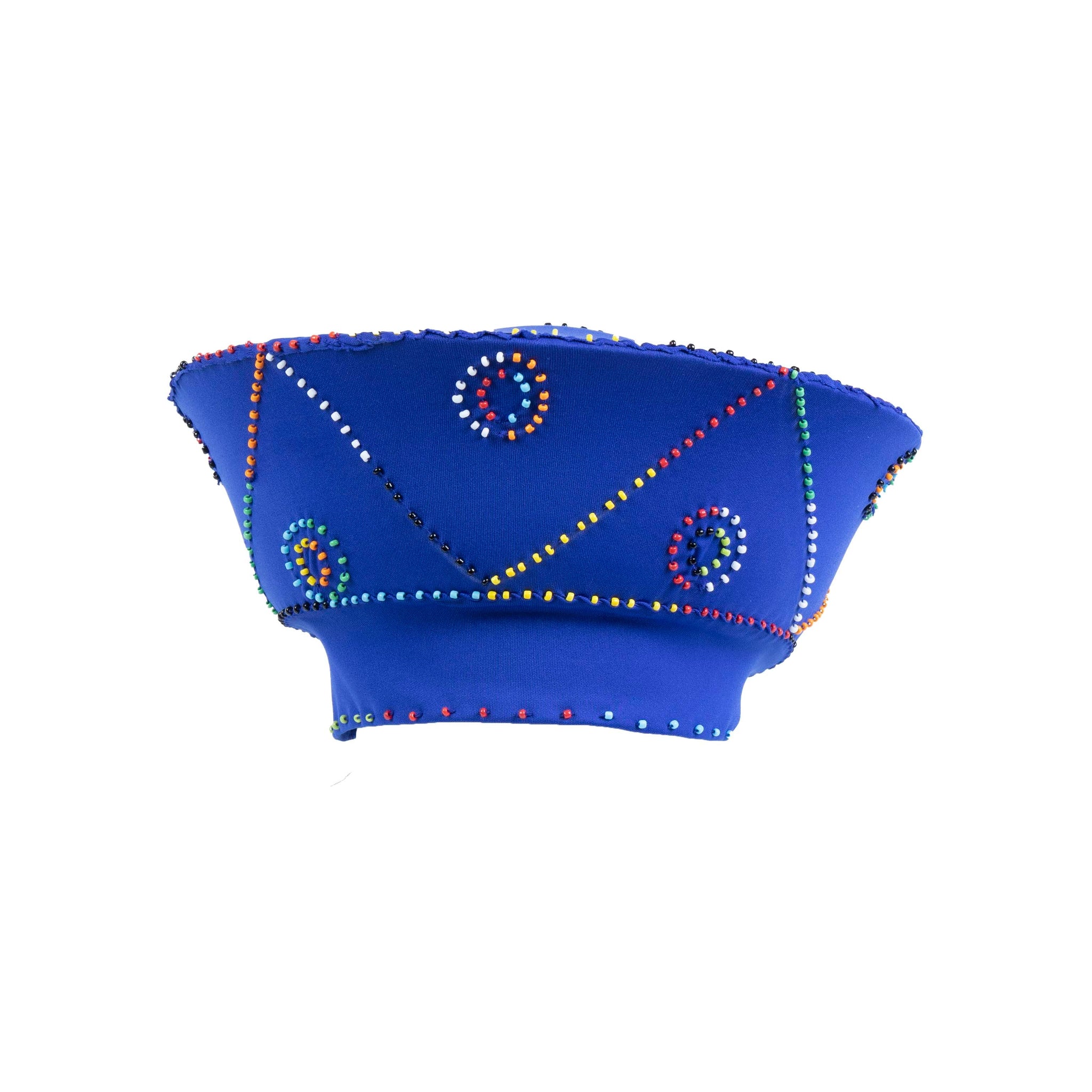 Zulu Beaded Bucket Hat - Isicholo Assorted Colors | Handmade in South Africa-5