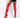 High Heels Red Over The Knee Boots With Back Zip-0