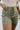 Elastic Waist Drawstring Pocket Detail Shorts-4