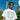 Short Sleeved T-Shirt in White Dream Sports Tennis Club Emblem Design-0
