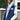 Navy Blue Fleece Gilet With Dream Into The Future Embroidery-0