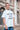 Short Sleeve Tshirt in White with I Just Want To Go Raving Print-1