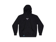 Black Hoodie With Dream Sport Embroidered Logo-7
